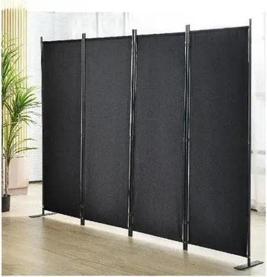 Produktbild von Schwarzes Umkleideschutzscheibe für Zimmer