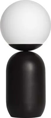 Produktbild von Nordlux Notti Höhe 34,5 cm schwarz 1-flammig rund