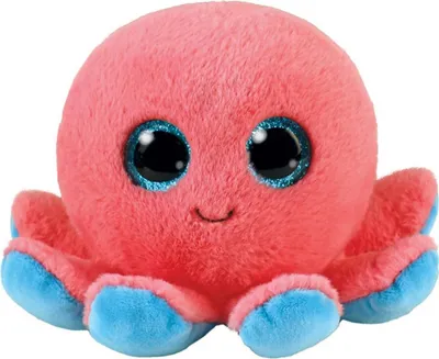 Immagine prodotto di Beanie Boos Sheldon Octopus 15 cm, giocattolo di peluche