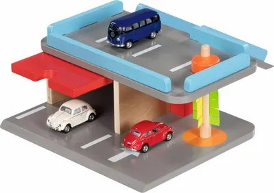 Image de Garage en bois Goki City Parking Garage, 4dlg.
