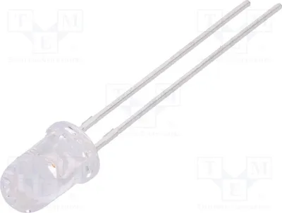 Produktbild von 5x LED 5mm 10mA grün 20° L-7113GC LED Dioden THT 5mm 25÷80mcd 2÷2,5V