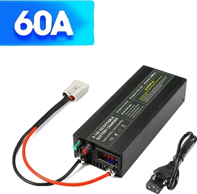 Produktbild von Hochstrom-Lifepo4-Ladegerät, einstellbare Ausgangsspannung, schnelle Ladefähigkeit, CL60A Anderson, EU