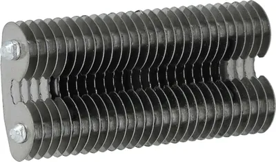 Produktbild von vhbw Klingenblock kompatibel mit Remington DA757, DA767, DA557, DA57, DF10, DF20, DA107, DA325, DA407, DA207, DA307, DF30 Rasierer Schwarz Silber