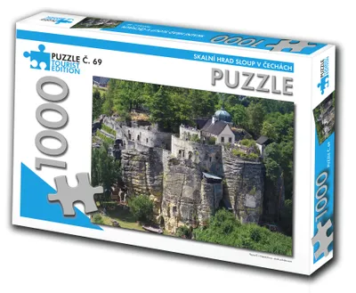 Obrázek produktu pro PUZZLE TOURIST č. 69 - Skalní hrad Sloup v Čechách - 1000 dílků