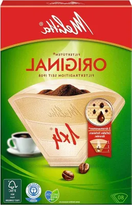 Image de Sachets filtrants aromatisés marron, 80 pièces
