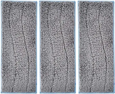 Produktbild von Wischauflagen Wiederverwendbare Mopps Pads für iRobot Braava Jet M6 M6134 Roboter Mop Ersatzzubehör, waschbar, 3 Stück