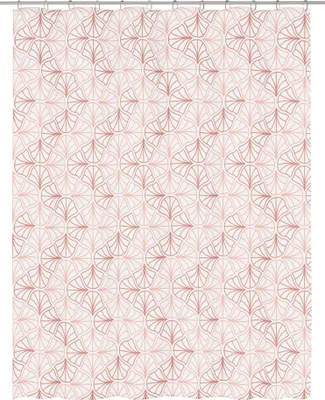 Produktbild von Kleine Wolke Duschvorhang PEVA BLOOM Pearl 180 x 200 cm