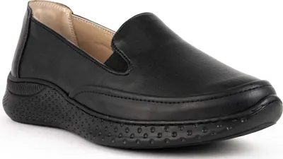 Image de La Conte Mocassins femme LAC6029-25110 couleur : noir taille : 41