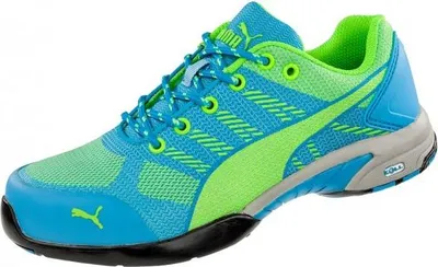 Image de Chaussure femme basse PUMA Celerity Knit Bleu S1P HRO SRC T.35 - 642900-35
