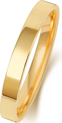 Image de Bague de Mariage/Alliance Homme/Femme 2,5mm Plat/Confort Or 375/1000, 60 (19.1); TRS151559KYRSS