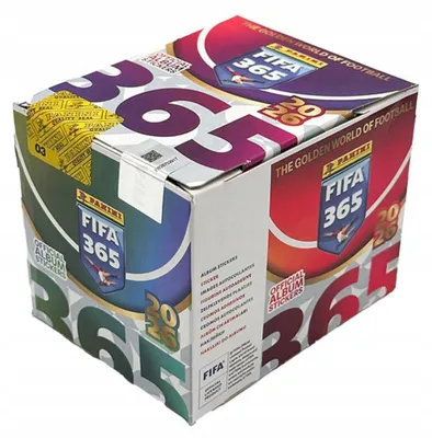 Produktbild von PANINI FIFA 365 2026 Football Stickers: 1x Booster Box containing 36 packs/sachets