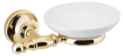 Produktbild von Sapho PERLA Keramik-Seifenschale, Gold