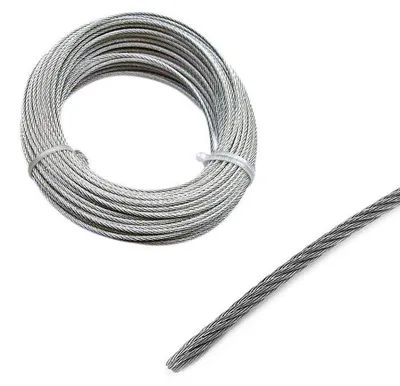 Immagine prodotto di fune acciaio inox ø 3 mm - rotolo 25 mt