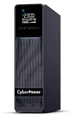 Produktbild von CyberPower Online S Series Doppelwandler Online USV 1000VA/900WTower, ECO Mode, LCD, USB, Smart-Slot für opt. Netzwerkkarten, Doppelwandler (Online), 1 kVA, 900 W, Reiner Sinus, 80 V, 300 V