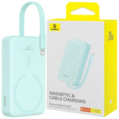 Produktbild von Baseus Magnetic And Cable Charging 20w 10.000mah Powerbank    One Size