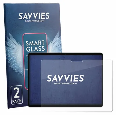 Produktbild von 2x Savvies Schutzglas Folie für Microsoft Surface Pro 13 2026 9H Panzer Schutzfolie Glas Displayschutz klar transparent