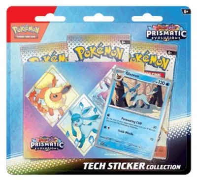 Image de POKÉMON 10020 Scarlet & Violet 8.5 Prismatic Evolutions Tech Sticker Collection