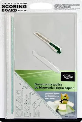 Obrázek produktu pro Sada podložka na řezání a rýhování - 45 x 30 cm