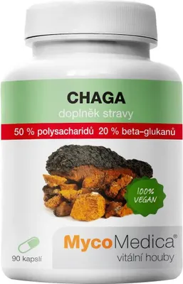 Obrázek produktu pro MycoMedica Chaga 50 % 90 kapslí