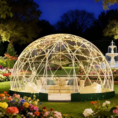 Immagine prodotto di Serra da giardino - Serra - Serra da coltivazione - Serra - Serra in plastica - Spazio per 4-8 persone