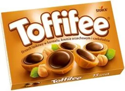 Immagine prodotto di Toffifee Karamell, Schokolade & Haselnuss 5 x 125g Packung (Nocciola al caramello con torrone cremoso e cioccolato)