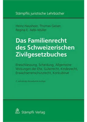 Image de Das Familienrecht des Schweizerischen Zivilgesetzbuches