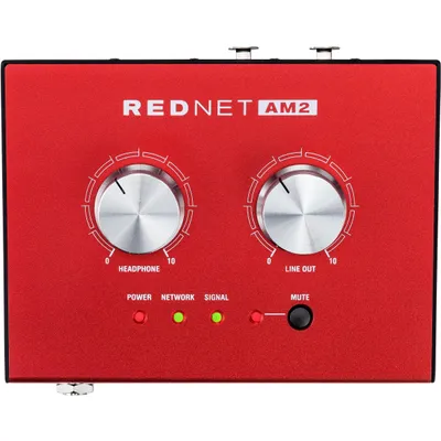 Produktbild von Focusrite RedNet AM2 Stereo-Kopfhörerverstärker und Schnittstelle