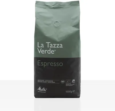 Produktbild von Melitta La Tazza Verde Espresso Fairtrade - 1kg Kaffeebohnen