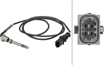 Produktbild von HELLA 6PT 358 181-491 Abgastemperatursensor für FIAT BRAVO II (198) 1110mm