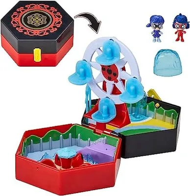 Obrázok produktu pre Zzran figrka na hranie Beruka Ladybird a maka Noir Chibi figrka zo zbavnho parku