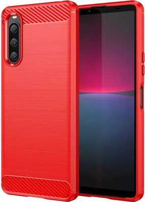Produktbild von König Design Hülle kompatibel mit Kunststoff Soft Handyhülle - Handy Case Rot
