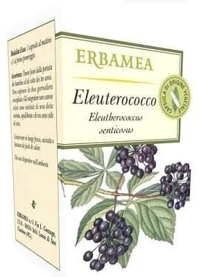 Produktbild von ELEUTEROCOCCO Nahrungsergänzungsmittel, adaptogene Pflanze, 50 vegetarische Kapseln mit 10% Saponinen