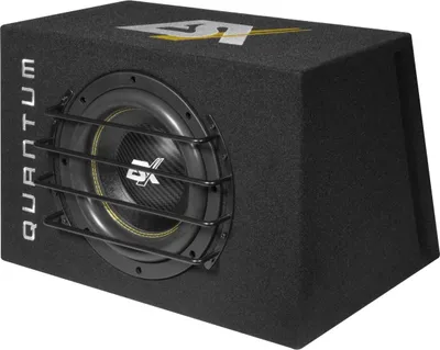 Produktbild von ESX Subwoofer QUANTUM Bassreflex-Gehäusesub QXB10 1200W Basskiste Bass 25cm