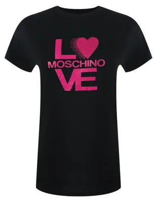 Produktbild von Love Moschino - T-Shirt für Damen SY4049 (M) (Schwarz)