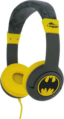 Produktbild von OTL Technologies DC Comics Bat signal, Kabelgebunden, Musik, 20 - 20000 Hz, 88 g, Kopfhörer, Schwarz, Gelb