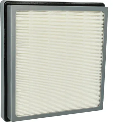 Produktbild von vhbw Staubsaugerfilter kompatibel mit Nilfisk GD 1000, Family+, HDS 1005, GDS 1010, GD 1010, GD 1005 Staubsauger - HEPA Abluft-Filter Grau Weiß