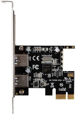 Obrázek produktu pro Lanberg PCE-US3-002, PCI, USB 3.2 Gen 1 (3.1 Gen 1), PCI 1.0, 5 Gbit/s, 0 - 50 C, 0 - 80 C