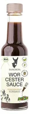 Zdjęcie produktu dla Sos Worcestershire Sanchon (140 ml) - organiczny