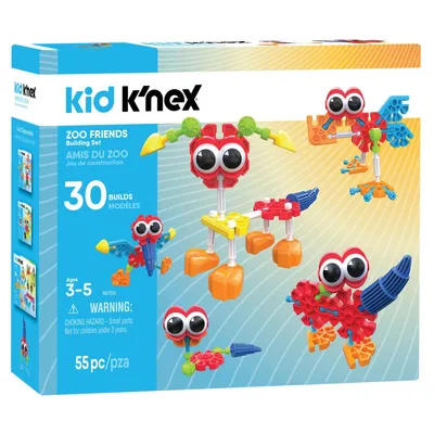 Image de Kit de construction K'Nex Kid Zoo Friends
