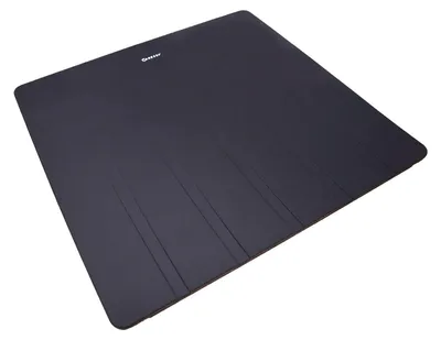 Produktbild von Caressi Silikon Abtropfmatte für Geschirr 400x415x9mm - ideal für Spülen ohne Abtropffläche, anthrazit
