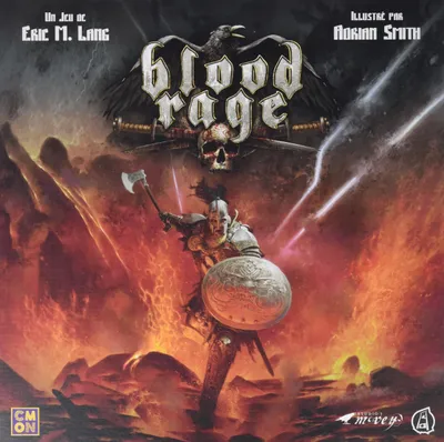 Zdjęcie produktu dla Asmodee - EFCMBR01 - Blood Rage, gra strategiczna (wersja francuska)