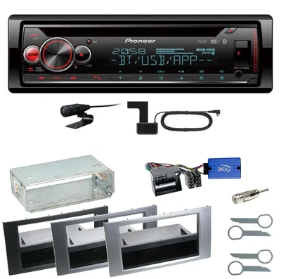 Produktbild von Pioneer DEH-S720DAB Bluetooth DAB+ Einbauset für Ford Focus C-Max Fiesta Transit