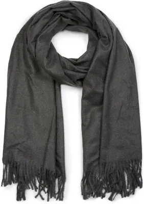 Produktbild von styleBREAKER Uni Schal mit Fransen | weiches Viskose Tuch in Uni Farbe | langer Winterschal für Damen und Herren | Große Farbvielfalt