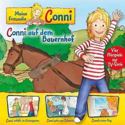 Produktbild von 02: Conni Bauernhof/Kindergarten/Zahnarzt/1.Flug