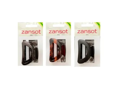 Productafbeelding van Zansot sponzen voor het haar, Classic, groot, 8 cm, 3 stuks: glanzend + mat + schildpadprint