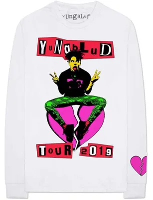 Produktbild von Yungblud Tour (Back & Sleeve Print) White XL T-Shirt