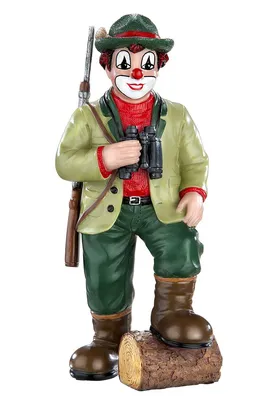 Imagen del producto de Gilde Clown, "En la búsqueda", resina artística, multicolor, unidad de venta: 1, largo: 5 cm, ancho: 6.5 cm, alto: 15 cm. Código: 35415. Número de artículo: 4063387354155