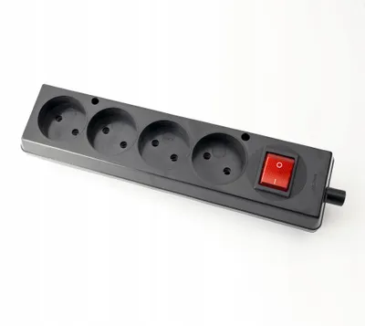 Produktbild von Jonex GN-460 WS-C Mehrfachsteckdose Schwarz ohne Schutzkontakt