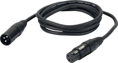 Produktbild von DAP FL01 - bal. XLR/M 3P to XLR/F 3P 3 m