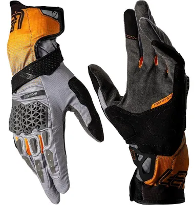 Produktbild von Leatt Handschuhe ADV HydraDri 5.5 V25 grau-schwarz-orange XL